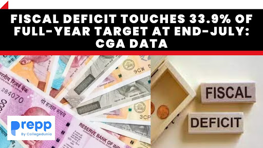 Fiscal Deficit Touches 33.9% Of Full-Year Target At End-July: CGA Data