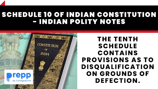 Schedule 10 of Indian Constitution - Anti-Defection & Role Of Speaker ...