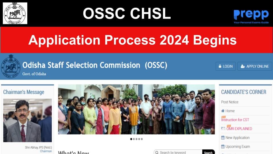 OSSC CHSL Recruitment 2024 Registration Begins at ossc.gov.in; Apply ...