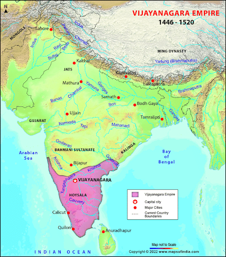 Region of Vijayanagara Empire