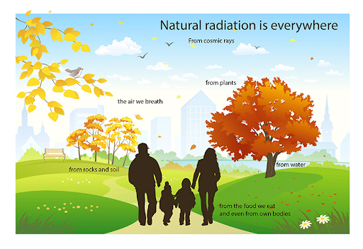 Natural Sources of Radioactive Pollution