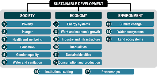 17 Sustainable Development Goals (SDGs)