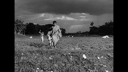 Scene from the movie Pather Panchali