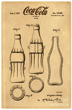 Shape of Coke bottle