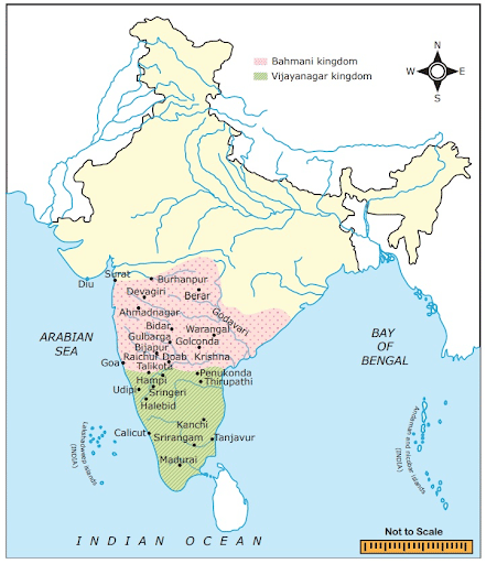 Region of Vijayanagara and Bahmani Kingdom