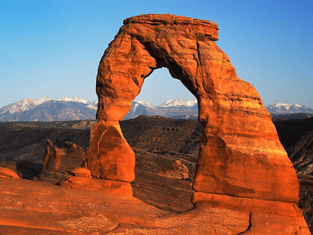 Eroded rock