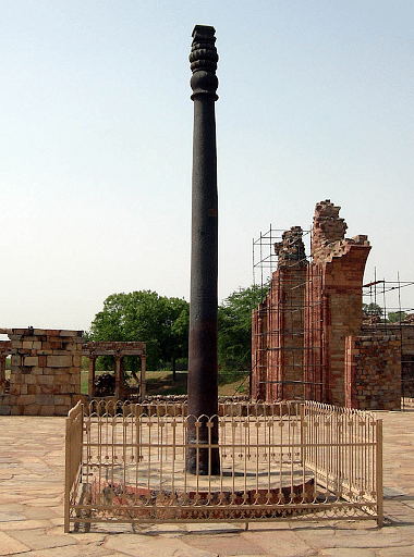 Iron Pillar in Delhi