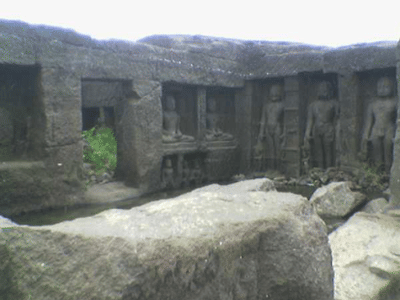 Carvings of Jain Tirthankars