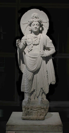Gandhara - Bodhisattva - Stucco Sculpture