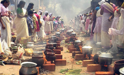 Attukal Pongala - Aduppu Vertu