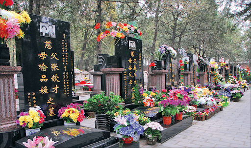 Ullambana - Sacrifice done at cemetery