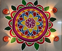  Rangoli of Maharshtra