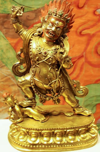 Vajrapani - Wrathful expression