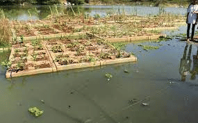 Floating Mat structure