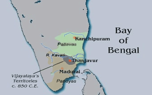 Vijayalaya’s Territories