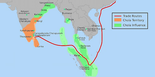 Chola dynasty - Trade route