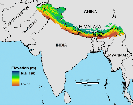 Himalayan Mountain System - Environment Notes