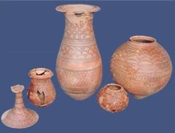 Painted Eathern Jars