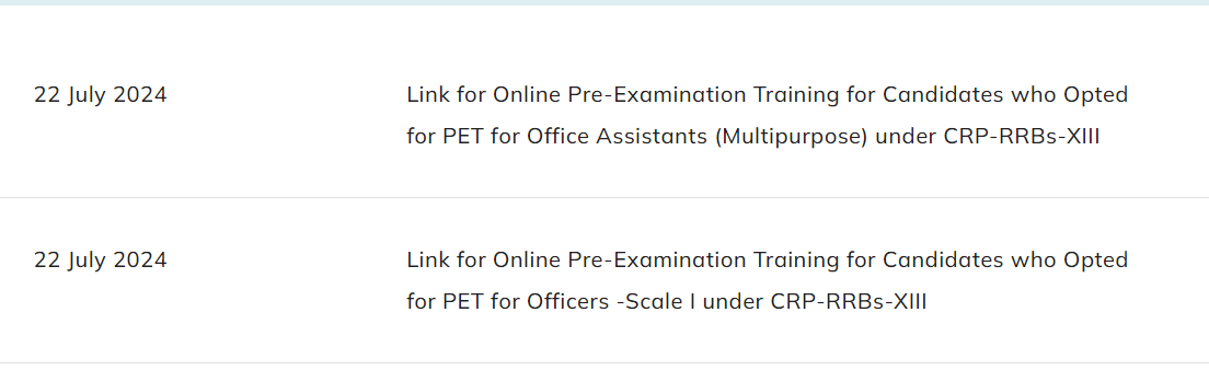 IBPS RRB POst wise link