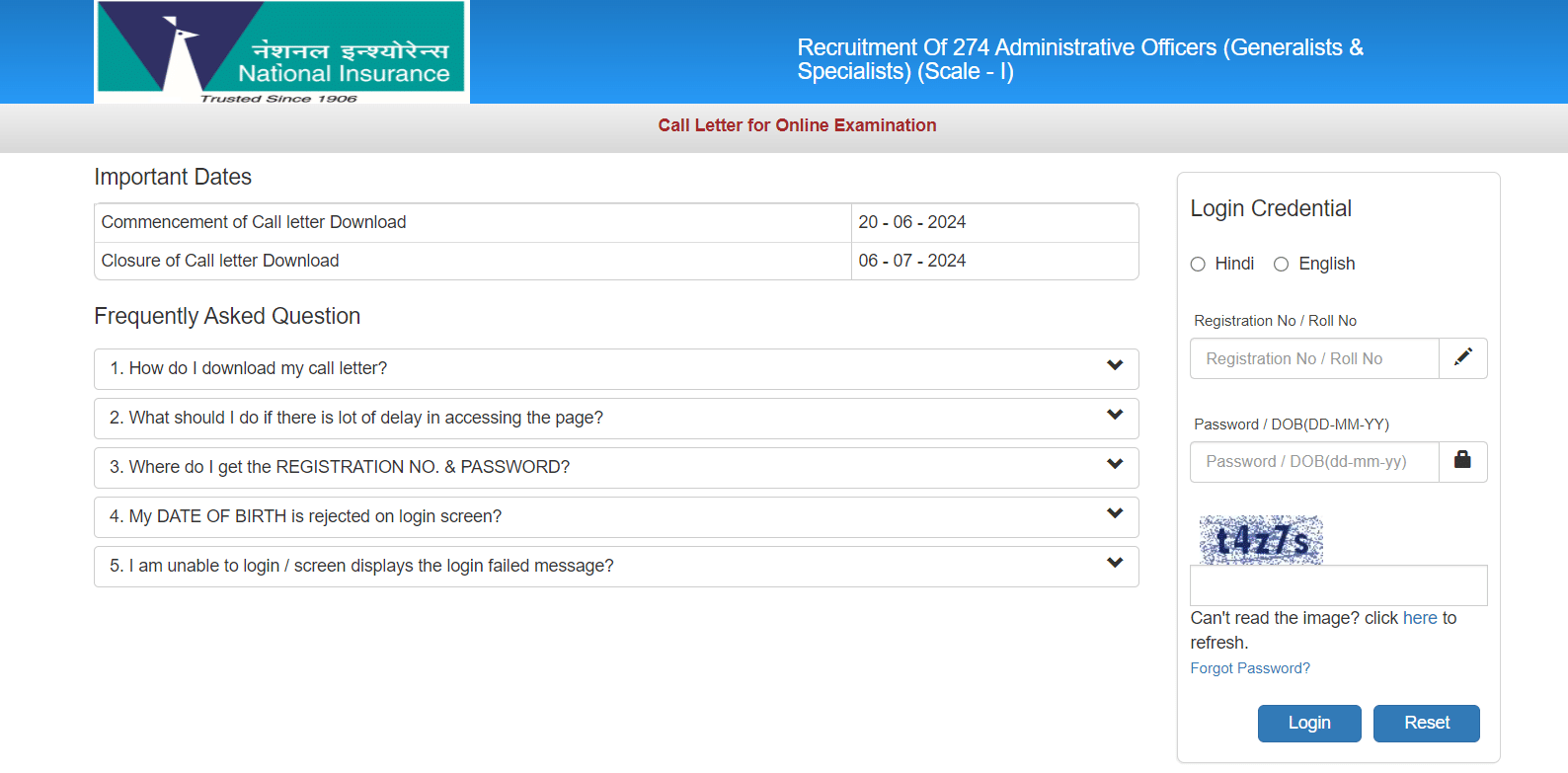 nationalinsurance.nic.co.in/en/recruitments