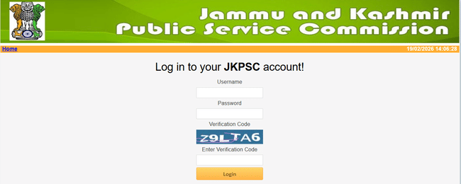 JKPSC CCE Mains Application 2026