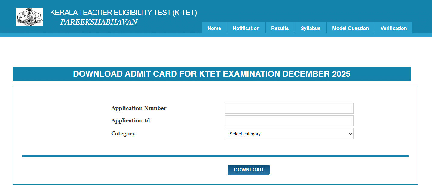 KTET 2026 Admit Card