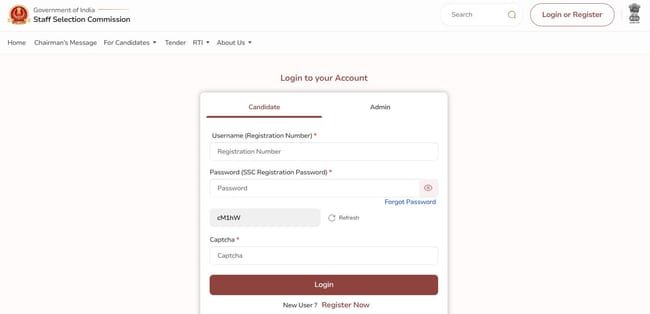 SSC MTS Admit Card 2026