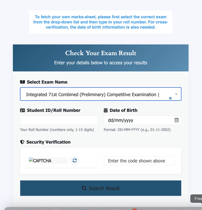 Check BPSC 71st Prelims Scorecard