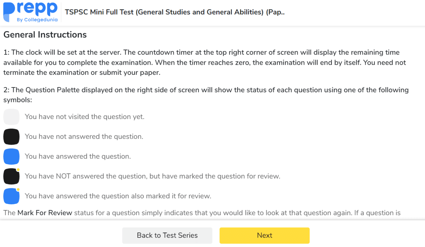 TSPSC Mock Test Series 2025 for Prelims and Mains