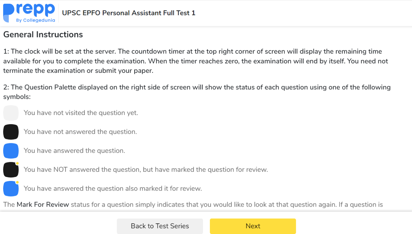 UPSC EPFO Mock Test 2024