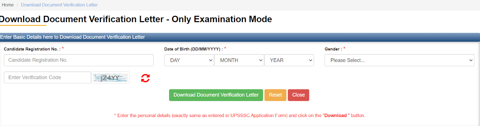 UPSSSC