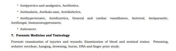 UPSC Medical Science Syllabus- Paper -I 4