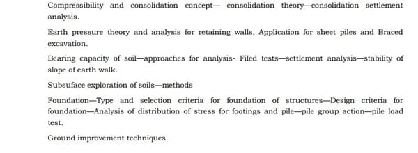  UPSC Civil Engineering Syllabus