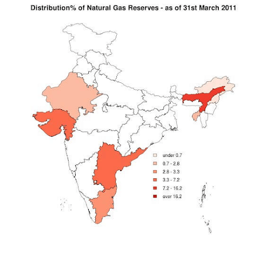Distribution of Natural Gas