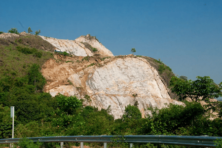 Ambukuthi Hills which houses the Ekaddal Caves