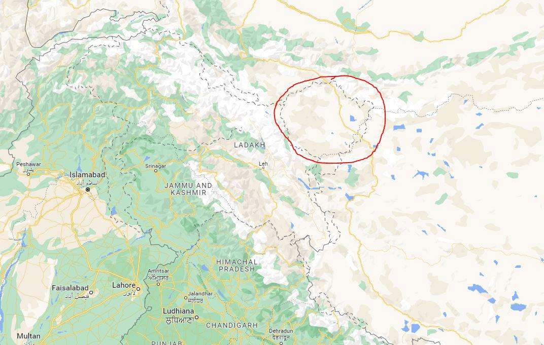 confrontation between india and china