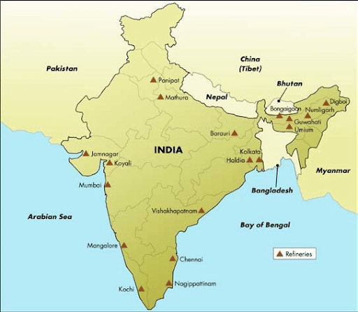 Oil Refineries in India