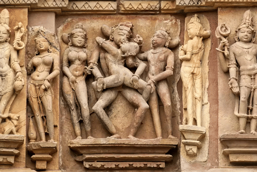 Sculptures in Temple