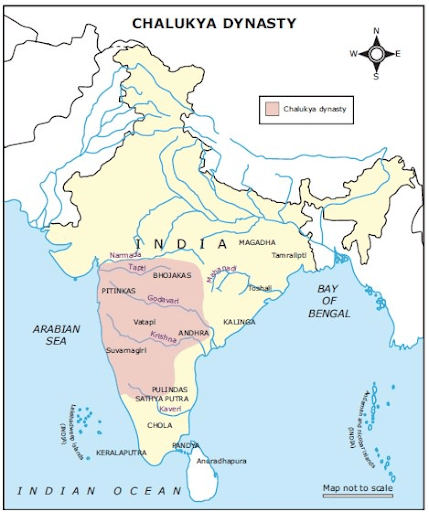 Territorial extent of Chalukyas