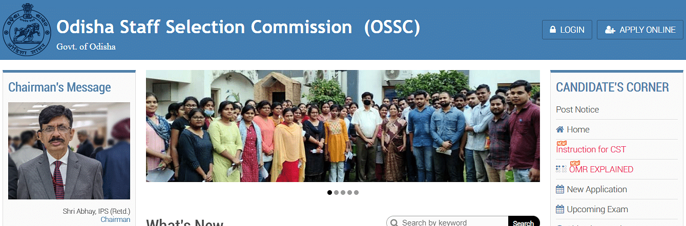 OSSC CHSL Recruitment 2024 Registration Begins At Ossc.gov.in; Apply ...