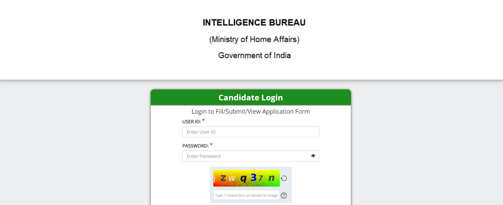 admit card